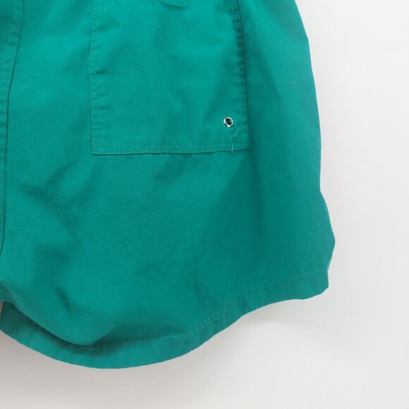 Vintage Swim Trunks Drawstring Beach Pool Green Navy Blue L - Picture 13 of 15